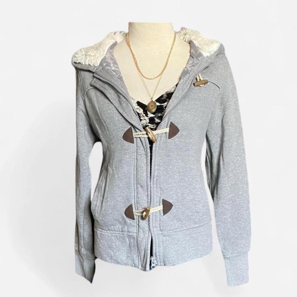 White Faux Fur Hoodie